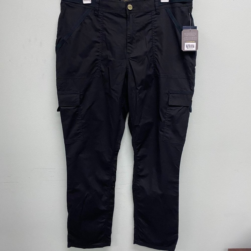 Black Jaanuu Scrub Cargo Pants
